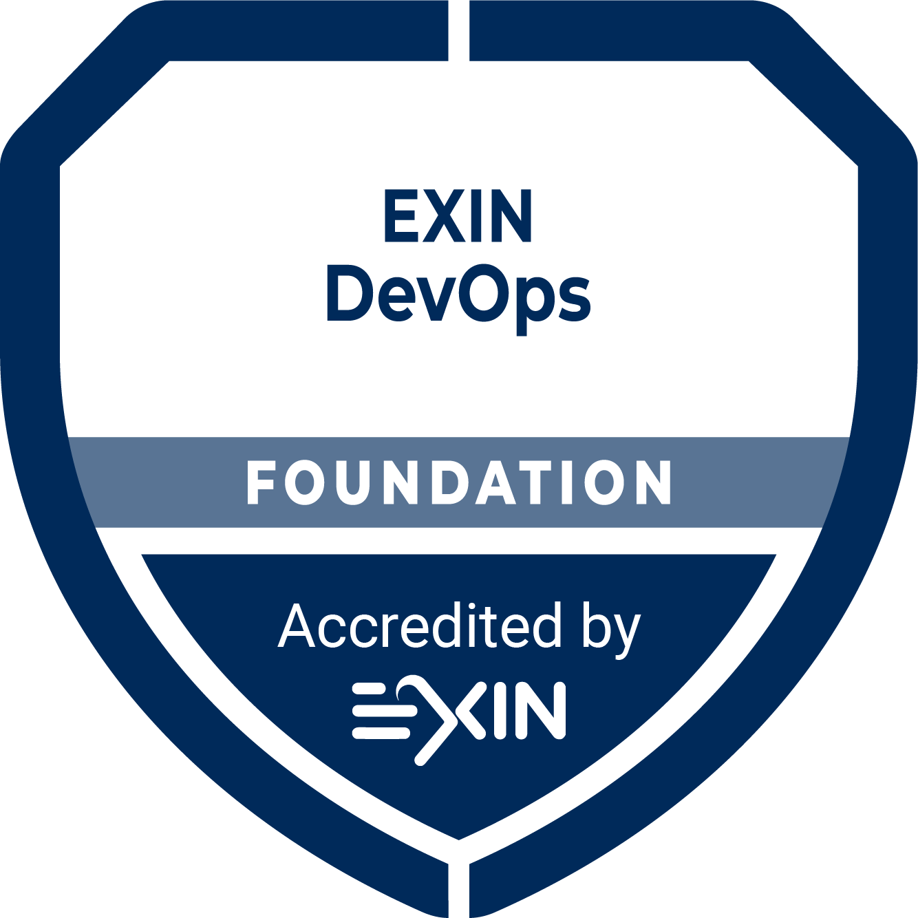 EXIN Accreditation Badge for DevOps Foundation